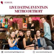 Live Dating Events in Metro Detroit – No Apps,  Just Real Connections!